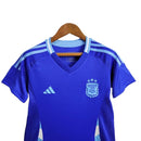 Camisa Seleção da Argentina II 24/25 -  Adidas Feminina - Azul com detalhes em branco