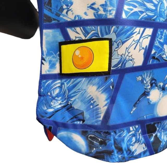 Camisa Japão Edição especial Anime 24/25 - Jogador Adidas Masculina - Azul com desenhos do Dragon Ball