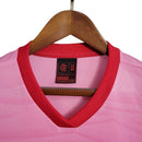 Camisa Flamengo 23/24 - Torcedor Masculina - Rosa com detalhes em vermelho