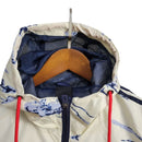 Jaqueta Corta-Vento Seleção da Itália 24/25 - Masculina Adidas - Branca com detalhes em azul