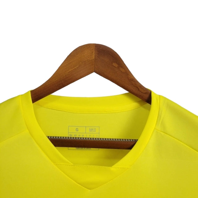 Camisa Flamengo Treino 24/25 - Torcedor Adidas Masculina - Amarela com detalhes em preto e cinza