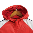 Jaqueta Corta-Vento São Paulo 24/25 - Masculina Adidas - Vermelha e branca