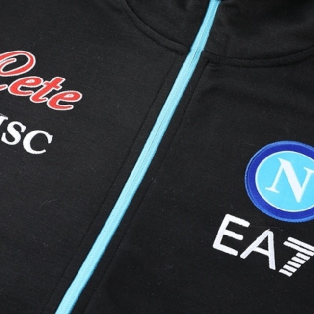 Conjunto Napoli 23/24 - Masculino EA7 - Preto