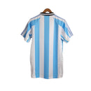 Camisa Retrô Seleção da Argentina I 1998/1999 - Masculina Adidas - Branca com detalhes em azul e preto