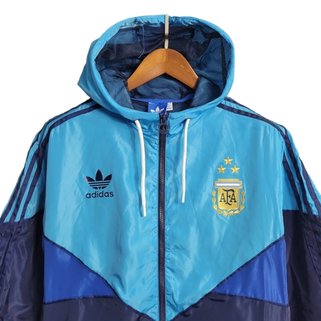 Jaqueta Corta-Vento Seleção da Argentina 23/24 - Masculina Adidas - Azul