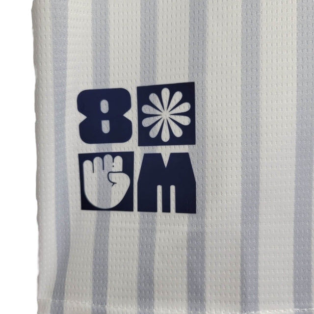 Kit Infantil Seleção do Uruguai II 24/25 - Branco com detalhes em azul