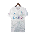 Camisa Al-Nassr III 23/24 - Torcedor Nike Masculina - Branca com detalhes em roxo