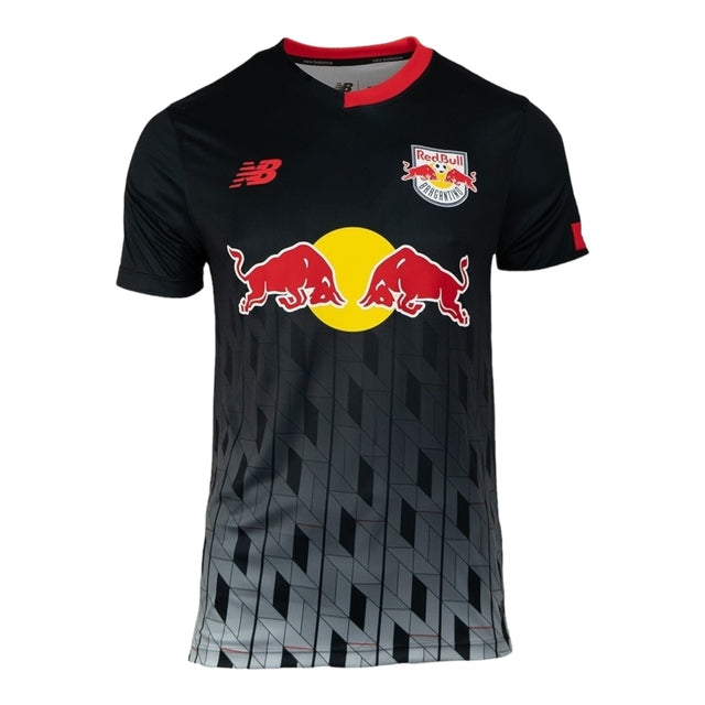 Camisa Red Bull Bragantino III 23/24 -  New Balance Feminina - Preta com detalhes em cinza