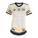 Camisa Atlético Mineiro Edição especial 23/24 -  Adidas Feminina - Bege com detalhes em preto e amarelo