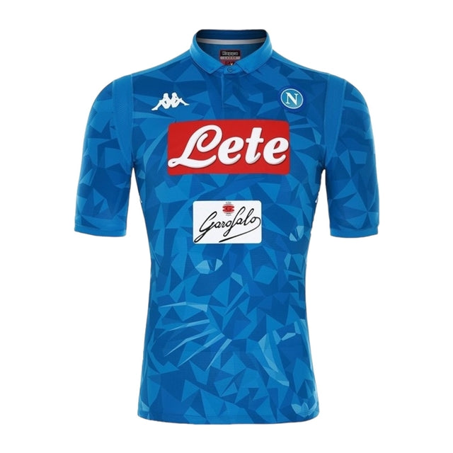 Camisa Retrô Napoli I 2018/19 - Masculina Kappa - Azul