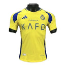 Camisa Al-Nassr I 24/25 - Jogador Adidas Masculina - Amarela com detalhes em azul