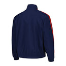 Jaqueta Corta-Vento Dupla Face Bayern de Munique Pré-jogo 23/24 - Masculina Adidas - Azul com detalhes em branco