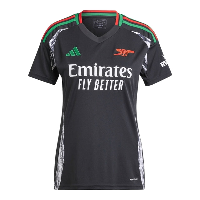 Camisa Arsenal II 24/25 -  Adidas Feminina - Preta