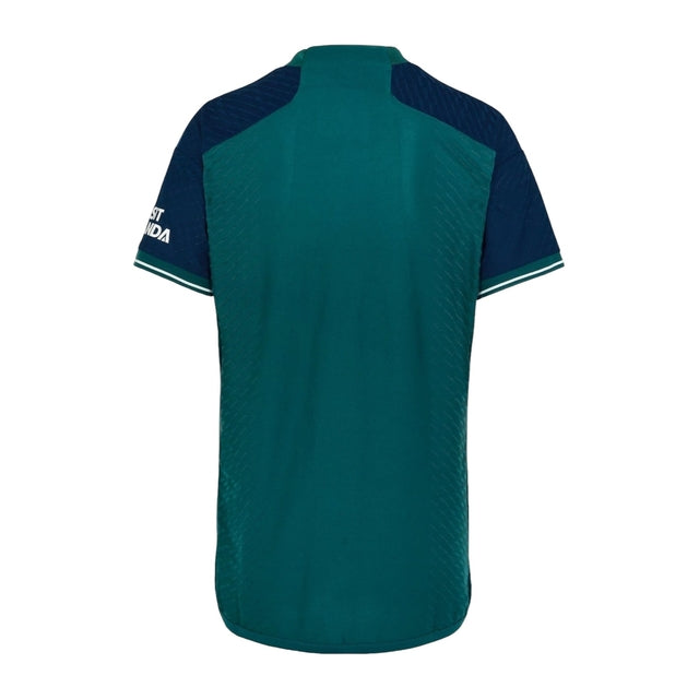 Camisa Arsenal III 23/24 -  Adidas Feminina - Verde com detalhes em azul