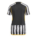 Camisa Juventus I 23/24 -  Adidas Feminina - Branca e preta com detalhes em amarelo