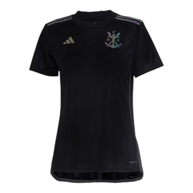 Camisa Flamengo III 23/24 -  Feminina Adidas - Preta
