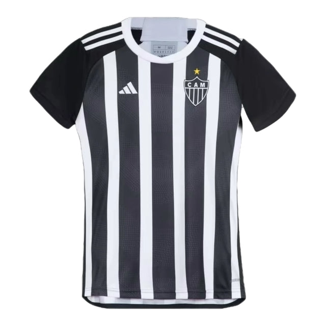 Camisa Atlético Mineiro I 24/25 -  Adidas Feminina - Branca e preta
