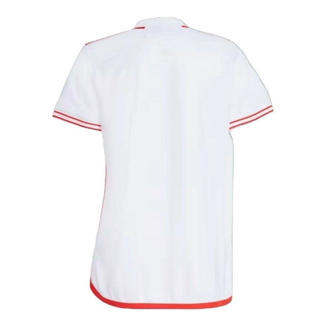 Camisa Internacional II 24/25 -  Adidas Feminina - Branca com detalhes em vermelho