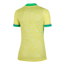 Camisa Seleção Brasileira I 24/25 -  Nike Feminina - Amarela com detalhes em verde