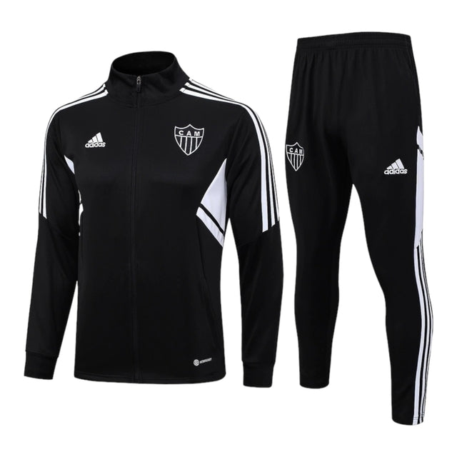 Conjunto Treino Atlético Mineiro 23/24 - Masculino Adidas - Preto