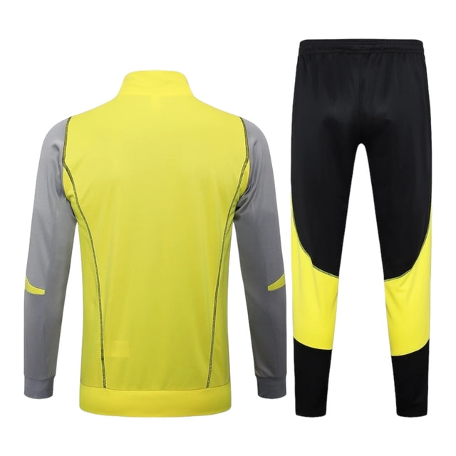 Conjunto Flamengo Treino 23/24 - Masculino Adidas - Amarelo e cinza