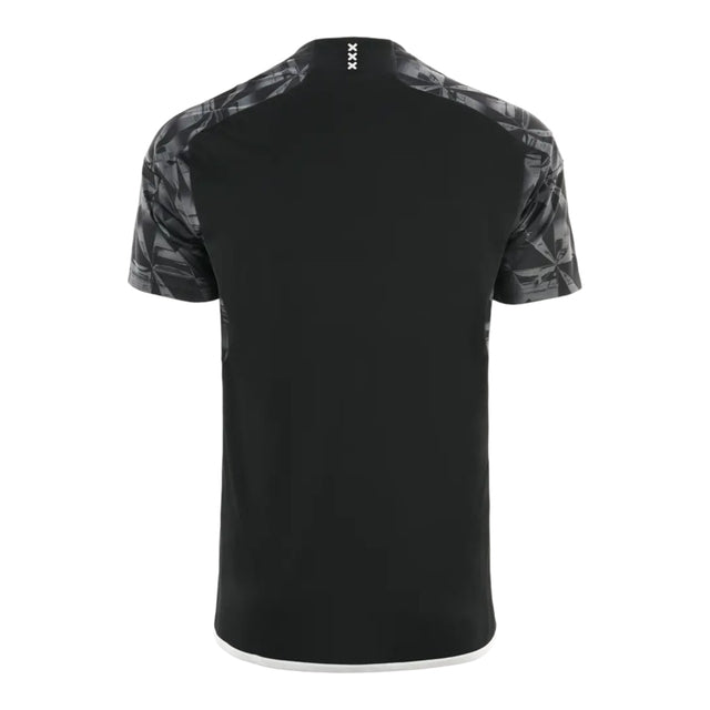 Camisa Ajax III 23/24 - Torcedor Adidas Masculina - Preta com detalhes em cinza