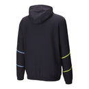 Jaqueta Corta-Vento Manchester City II 24/25 - Masculina Puma - Preta com detalhes em azul e amarelo