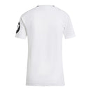 Camisa Real Madrid I 24/25 -  Adidas Feminina - Branca com listras pretas