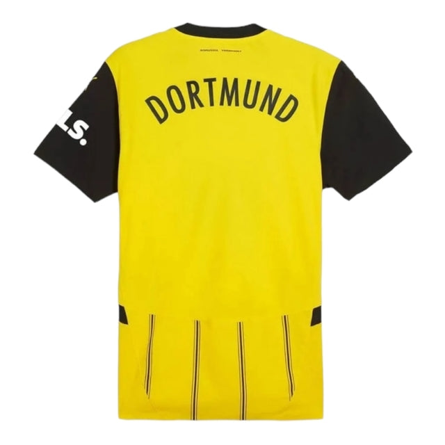 Camisa Borussia Dortmund I 24/25 -  Puma Feminina - Amarela e preta