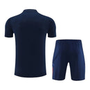 Kit Treino adulto - Camisa e Shorts - Seleção Itália Adidas 24/25 - Azul