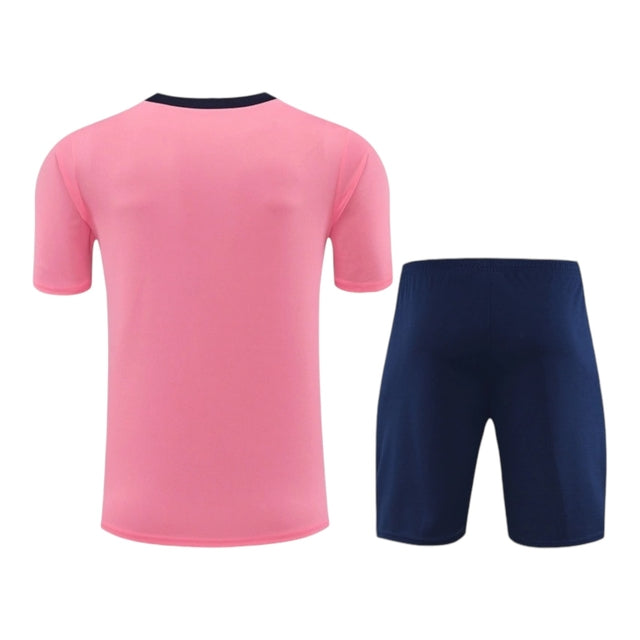 Kit Treino adulto - Camisa e Shorts - Atlético de Madrid Nike 24/25 - Rosa e azul
