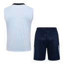 Kit Treino adulto - Camisa e Shorts - Seleção França Nike 24/25 - Azul