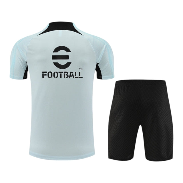 Kit Treino adulto - Camisa e Shorts - Inter de Milão Nike 24/25 - Azul e preto