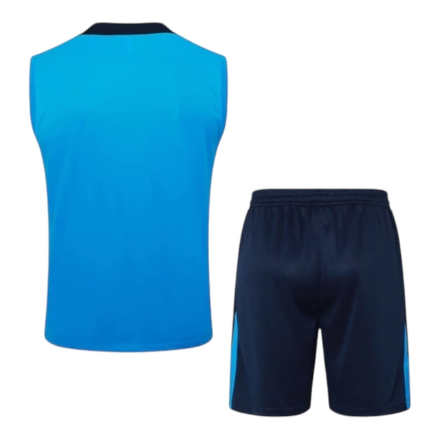 Kit Treino adulto - Camisa e Shorts - Chelsea Nike 24/25 - Azul