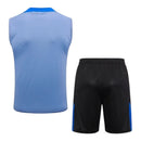 Kit Treino adulto - Camisa e Shorts - Inter de Milão Nike 24/25 - Azul e preto