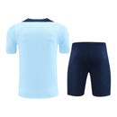 Kit Treino adulto - Camisa e Shorts - Paris Saint-Germain Nike 24/25 - Azul