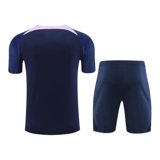 Kit Treino adulto - Camisa e Shorts - Tottenham Nike 23/24 - Azul