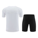 Kit Treino adulto - Camisa e Shorts - Paris Saint-Germain Nike 23/24 - Preto e branco