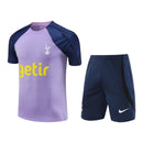 Kit Treino adulto - Camisa e Shorts - Tottenham Nike 23/24 - Roxo e azul