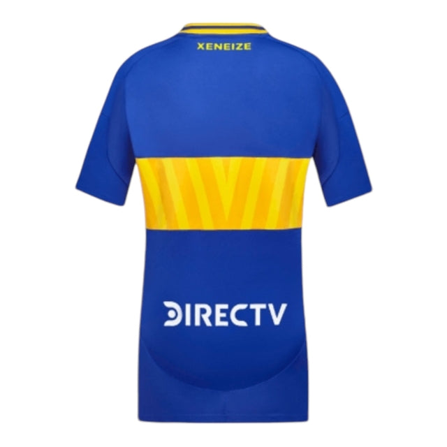 Camisa Boca Juniors I 24/25 -  Adidas Feminina - Azul com detalhes em amarelo