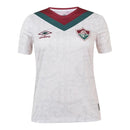 Camisa Fluminense III 24/25 -  Umbro Feminina - Branca com detalhes em verde e vermelho