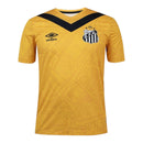 Camisa Santos III 24/25 - Torcedor Umbro Masculina - Amarela com detalhes em preto