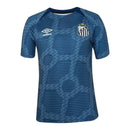 Camisa Santos Pré-jogo 24/25 - Torcedor Umbro Masculina - Azul
