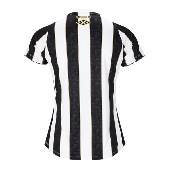 Camisa Santos II 24/25 -  Umbro Feminina - Branca e preta