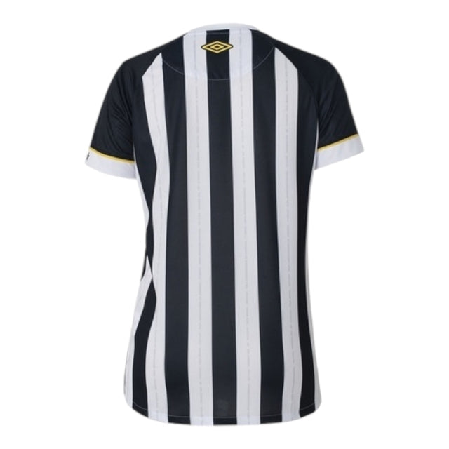 Camisa Santos II 23/24 -  Umbro Feminina - Preta e branca
