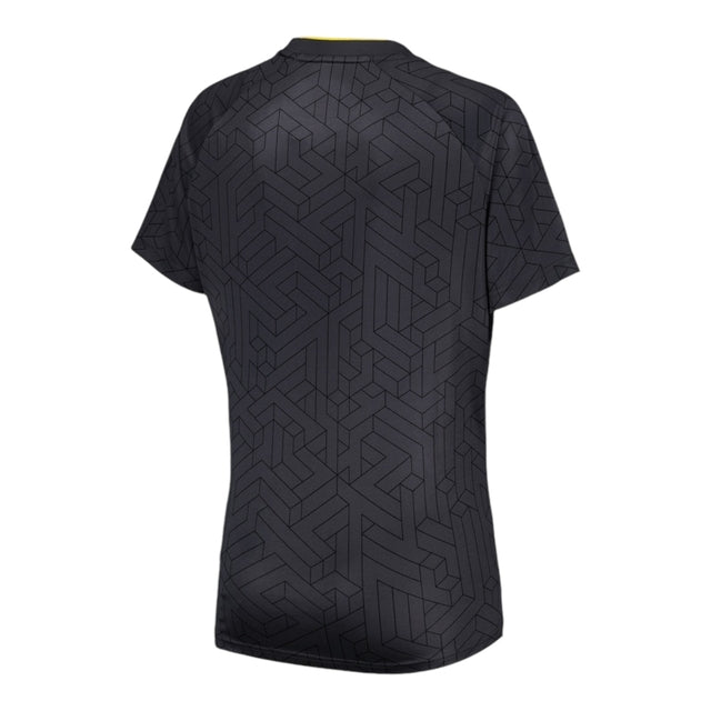 Camisa Everton II 24/25 -  Castore Feminina - Cinza com detalhes em amarelo