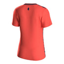 Camisa Everton II 23/24 -  Hummel Feminina - Laranja com detalhes em azul