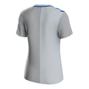 Camisa Everton III 23/24 -  Hummel Feminina - Cinza com detalhes em azul