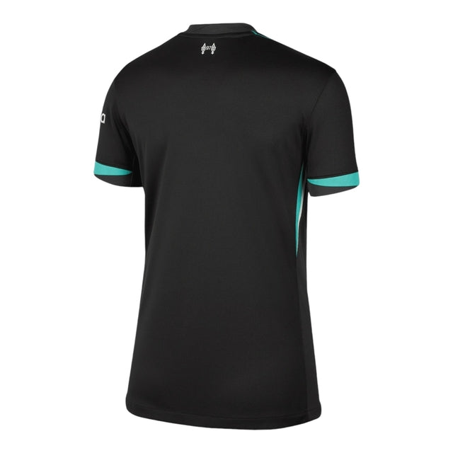 Camisa Liverpool II 24/25 -  Nike Feminina - Preta com detalhes em verde