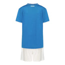 Kit Infantil Napoli I 24/25 - EA7 - Azul e branco